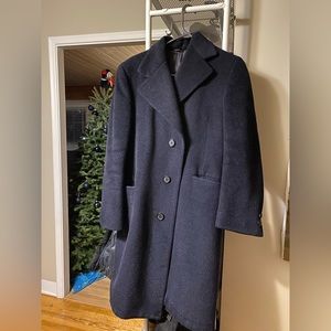 Blue tranche coat